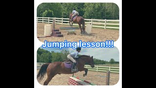 Softness while jumping!/Jumping lesson
