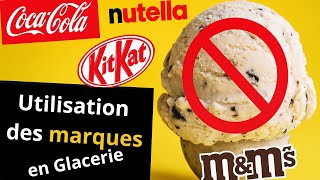 ❄️ Peut-on utiliser des marques dans ses glaces ou granités ?