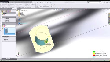 SOLIDWORKS - Mold Tools Tricks Pt. 2: Parting Lines and Surfaces