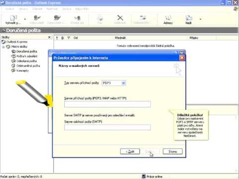 Video: Jak Nastavit účet Outlook Express