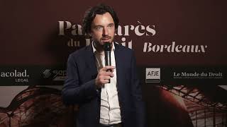 Palmarès du Droit Bordeaux 2022 - François-Xavier Langlais, Avocat associé - Quantic Avocats