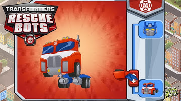 Transformers Rescue Bots: Hero 2.0 #14 | Optimus Prime: The Autobot leader Missions!
