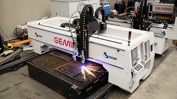 Steel Plate Detail Fabrication Processes with the FICEP Gemini HPE