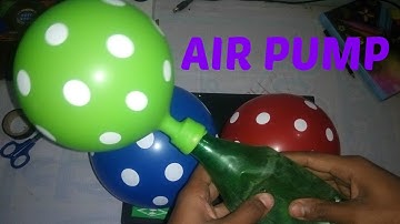 How To Make an AIR PUMP Using Plastic Bottle (Cheap & Instand) || Create Viral