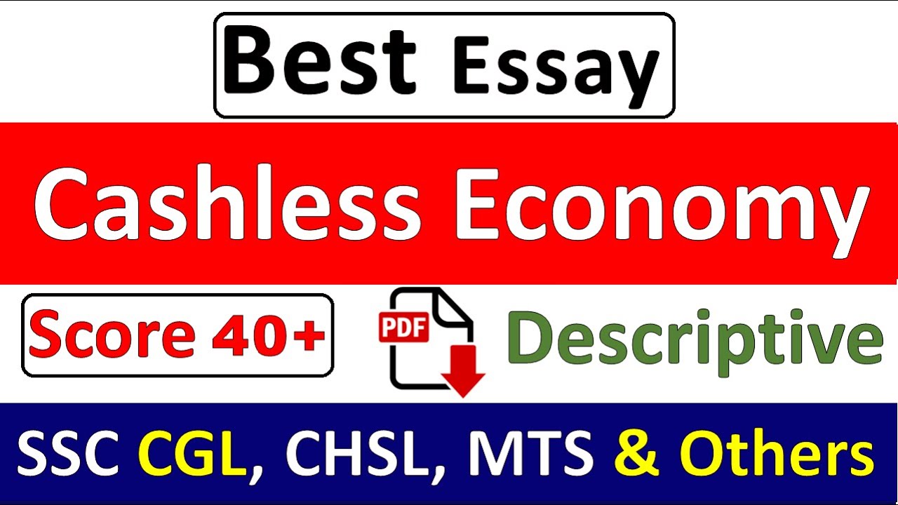 cashless economy essay