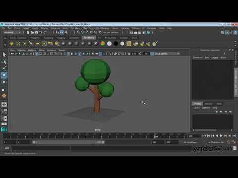 34. Инстументы Combine и Separate. Курс Maya для начинающих. Урок №34