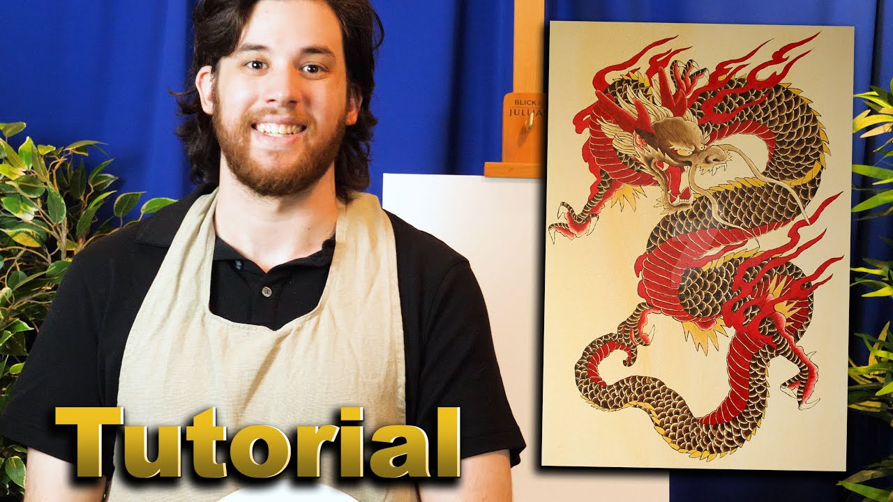 How To Paint A Chinese Dragon