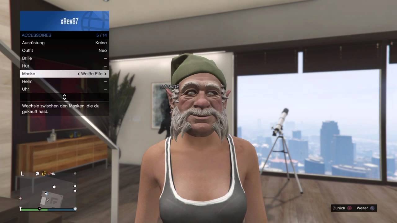 GTA 5 Online Maske + Helm gleichzeitig tragen YouTube