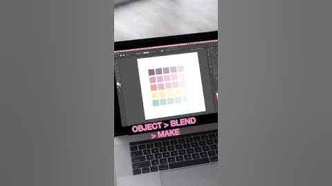 How to create a color palette in illustrator👇🏻