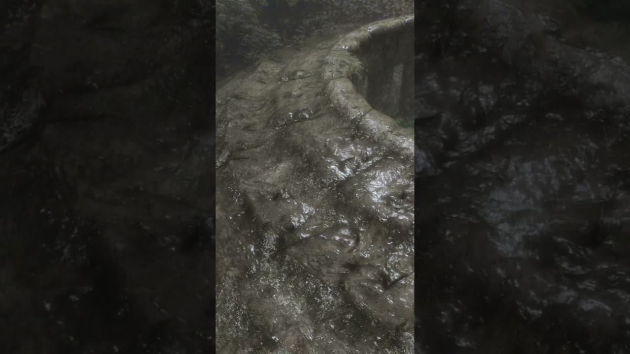 Skyrim 2023 Photorealistic Remake - Beautiful 4k Wet Stone ..  