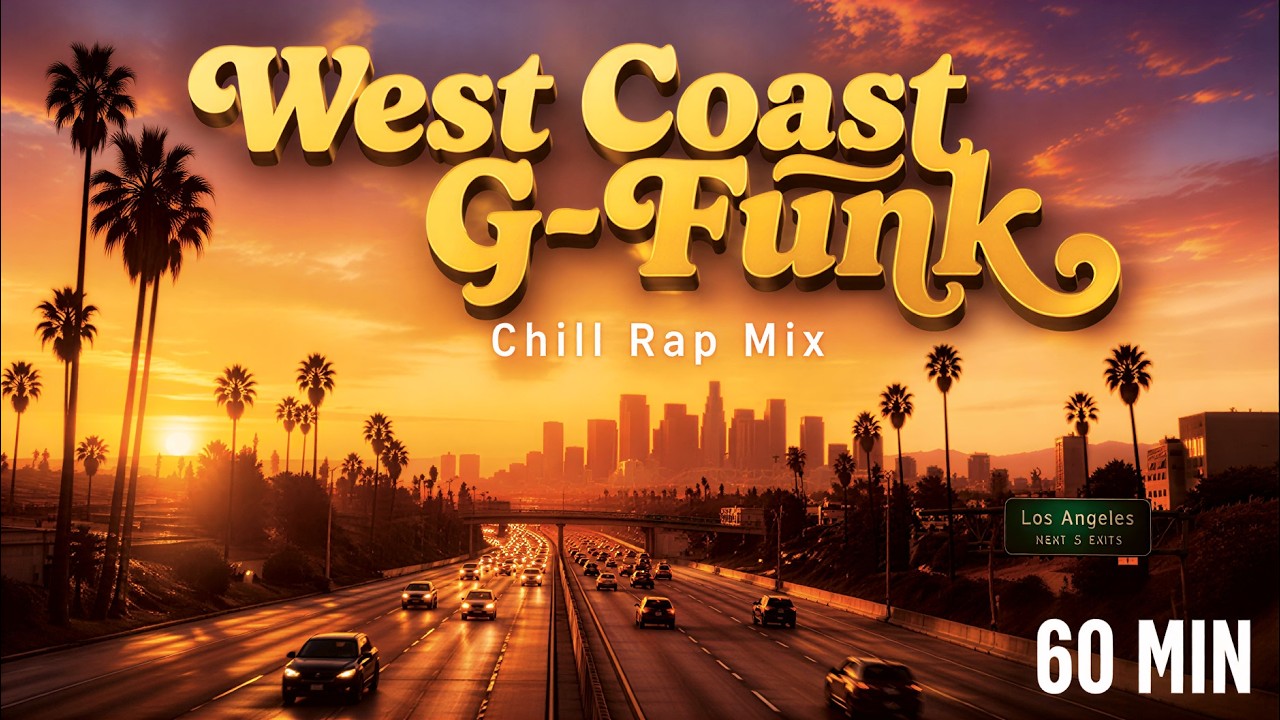1990s Chill Hip Hop Mix 60min / Laid Back West Coast G Funk Vibes