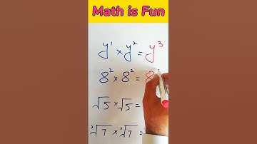 Multiplication Short Trick | Exponent Multiple Method | Power Trick | Math Short by Sir Nadeem