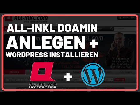 Domain bei All-Inkl anlegen + Wordpress installieren | TUTORIAL 2022