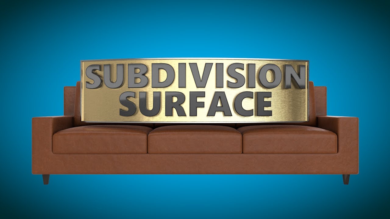 Cinema 4d: How to model a couch using Subdivision Surfaces - YouTube