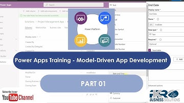 Power Apps Development - How to develop a model-driven application using Dataverse  - Part 01