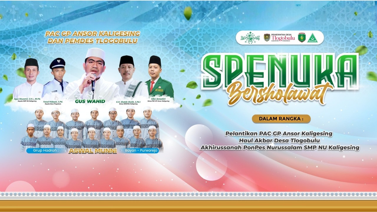 LIVE SPENUKA BERSHOLAWAT BERSAMA GUS WAHID | TLOGOBULU 15 FEBRUARI 2026