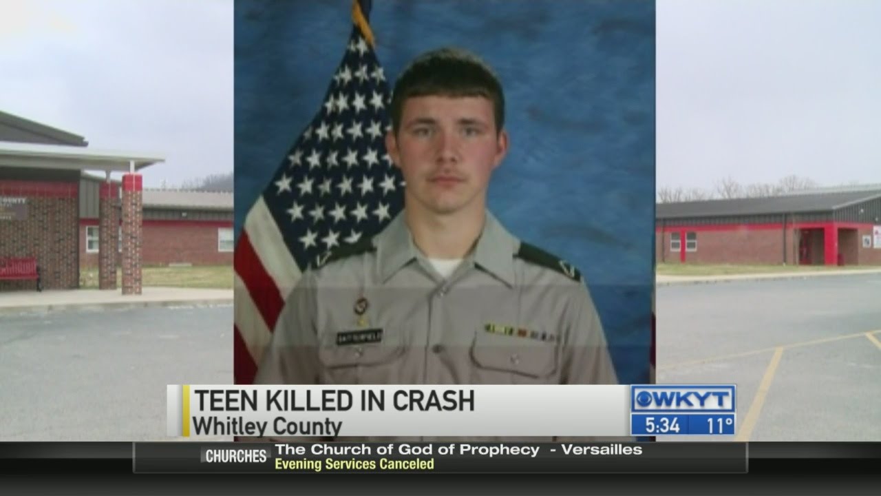 High school student killed in Whitley County crash YouTube