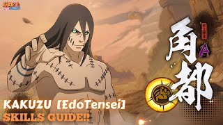 KAKUZU [EdoTensei]  SKILLS GUIDE‼️ | Naruto Mobile