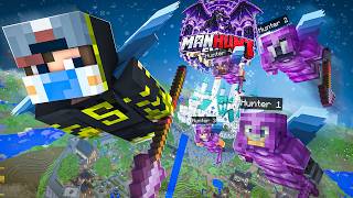 1 SPEEDRUNNER VS 4 HUNTERS in Manhunt SMP || Minecraft screenshot 1