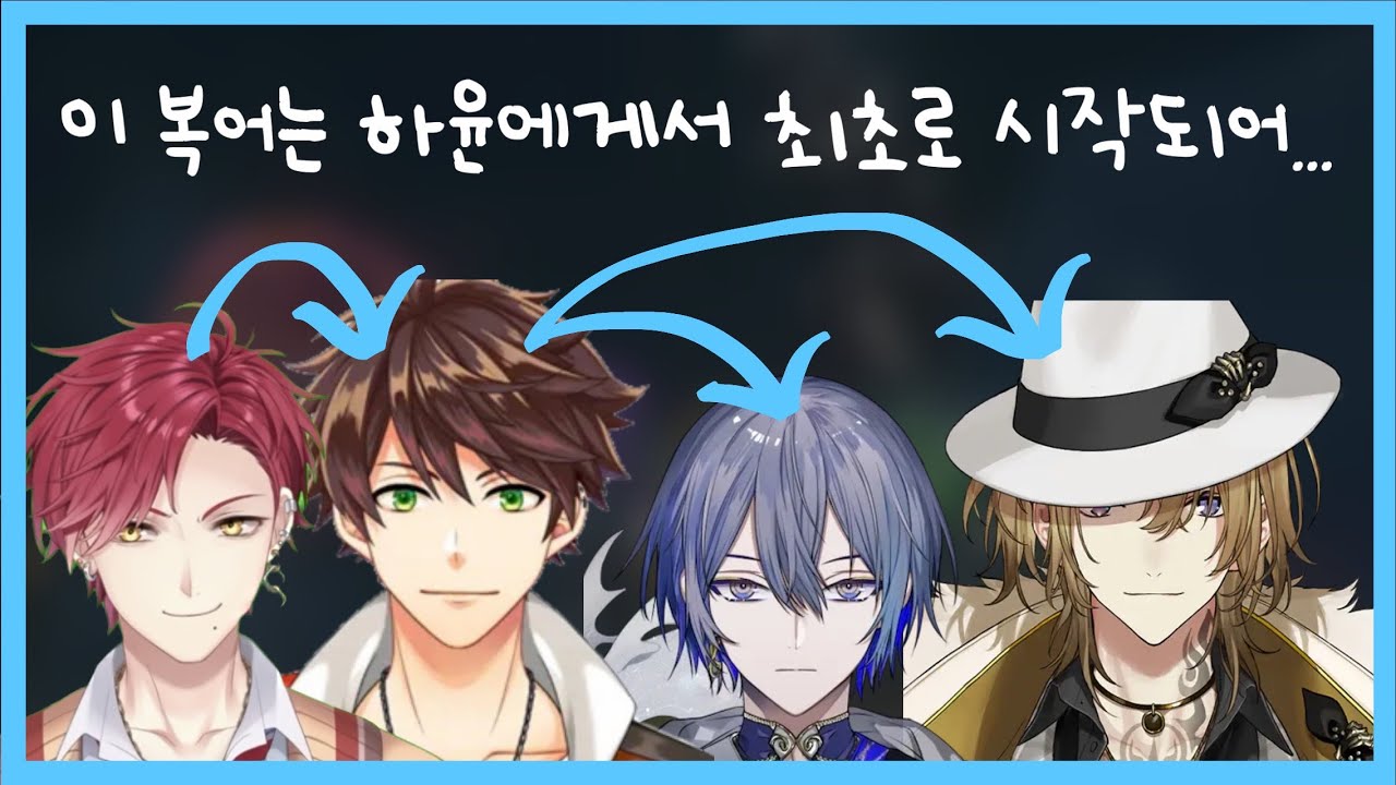 니지산지 마크 여름 축제 복어 대소동 [니지산지/하윤/민수하/코야나기 로우/루카 카네시로]