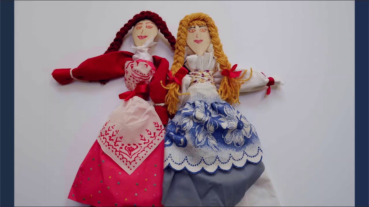 Motamy i składamy. Lalki!