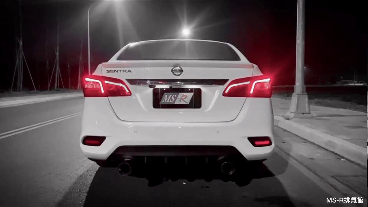 "MS-R競技專利尾段" NISSAN SUPER SENTRA 1.8 B17 - MS-R EXHAUST MUFFLER SYSTEM