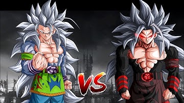 custom theme:Goku AF (ssj5-ssj10) vs evil goku (ssj5-ssj10)
