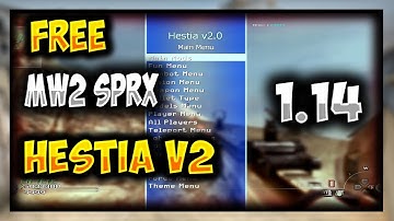 🔰 [MW2/1.14] BEST FREE SPRX MOD MENU "HESTIA v2" (PRE-GAME, HOST) + DOWNLOAD🔰