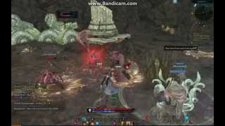 Tera Online : Priest Game Play : Island of the Dawn Boss Fight : Karascha's Lair