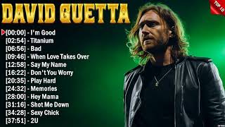 David Guetta Top Of The EDM Hits 2024  Most Popular Hits Playlist