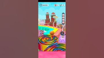 Candy Ball Run Level 62 #candyballrungameplay #candyballrun