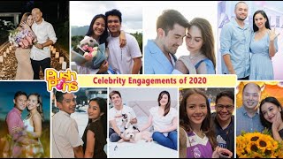 Celebrity Engagements of 2020 | Push Pins