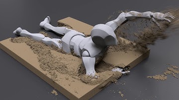 wet sand Setup in Houdini using Vellum Grains (hip file)