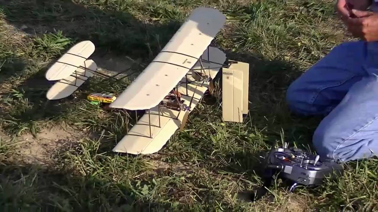 Wright Flyer RC Electric Model Airplane 