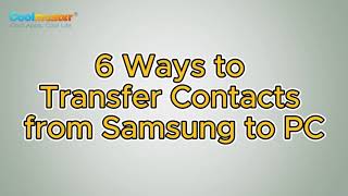 How to Transfer Contacts from Samsung to PC [6 Useful Ways] screenshot 5