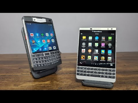 Video BlackBerry Passport vs. Unihertz Titan: Two Giant... - youtube