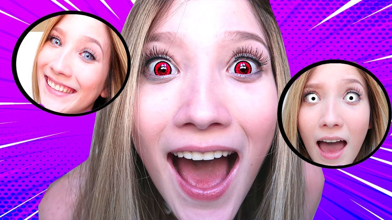 TESTEI LENTES COLORIDAS PELA PRIMEIRA VEZ *Zabetta Macarini*