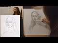 How to draw a self portrait