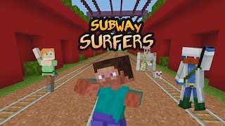 Subway Surfers in Minecraft