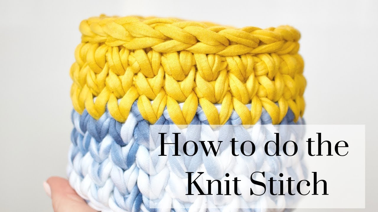 How to do The Center Single Crochet AKA The Knit Stitch