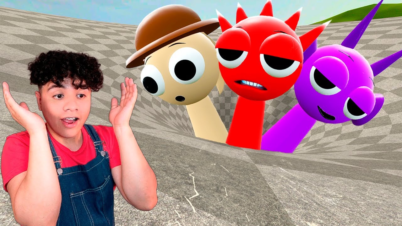 SPRUNKI VS EMBUDO INFINITO?!