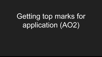 How to demonstrate Grade 9 level Application in GCSE business 9-1