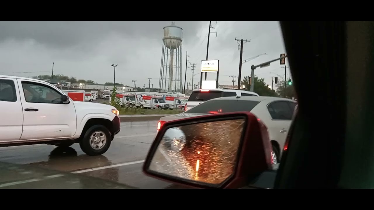 driving in a tornado warning - YouTube