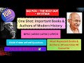 One Shot Modern History Books &amp; Authors 🔥🔥 | Most Repeated PYQs | BPSC | AEDO | UPSC | UPPSC 