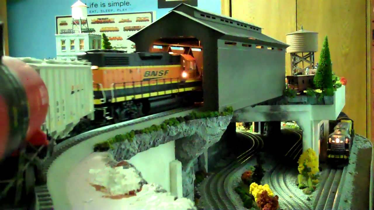 small o gauge train layouts