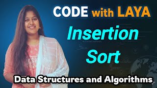 43.Insertion Sort Eg-2 || Data Structures and Algorithms 