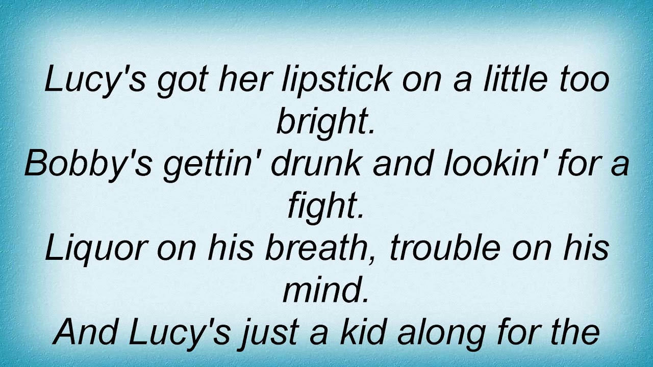 Hal Ketchum Small Town Saturday Night Lyrics YouTube