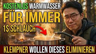Für immer kostenloses Warmwasser mit einem 1-Dollar-Schlauch – Warum Installateure wollen, dass dies