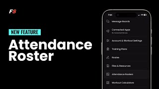 Introducing the Attendance Roster Feature | Final Surge
