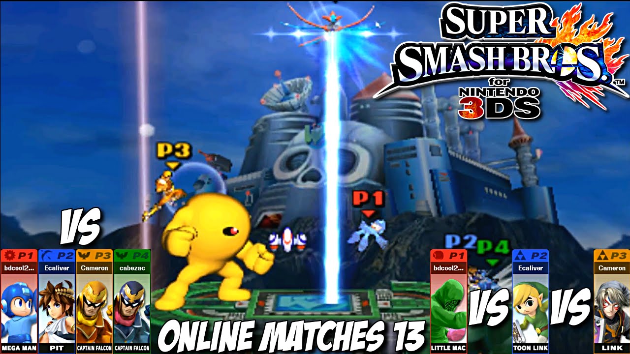 super smash bros 3ds free